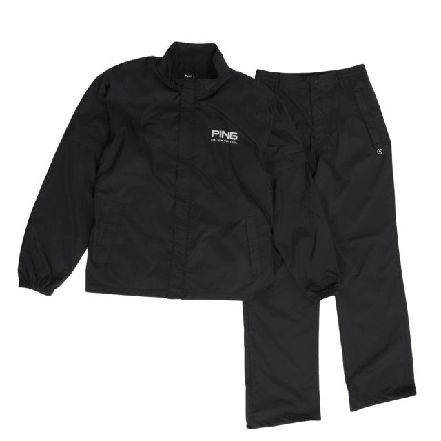 ピン(PING)ゴルフウェア レインウェア 上下セット 621-6988301-010(Men’s)