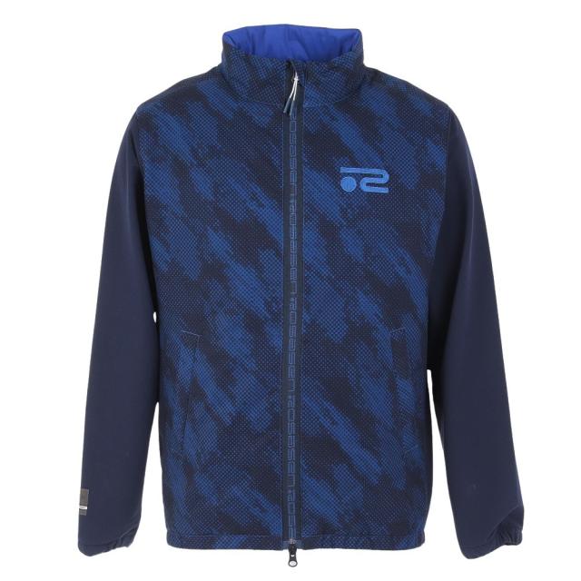 ROSASEN(ROSASEN)ゴルフウェア アウター 保温 ストレッチリップドット迷彩柄中綿ブルゾン 044-59111-0…