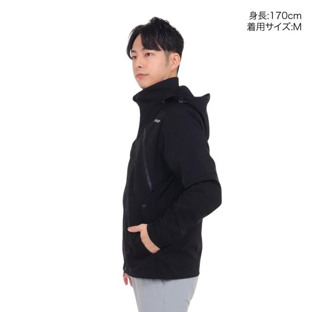 ザ・ワープ・バイ・エネーレ(The Warp By Ennerre)ゴルフウェア アウター パーカー 5WAY ジャケット W…