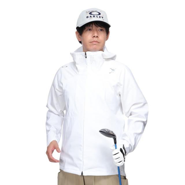 オークリー(OAKLEY)ゴルフウェア アウター 撥水 防風 スカル シンクロ ジャケット FOA406909-100(Men…