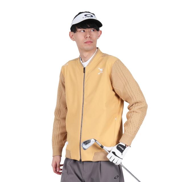 オークリー(OAKLEY)ゴルフウェア アウター 撥水 防風 スカル シンクロ HY ジャケット FOA406913-5GL(…