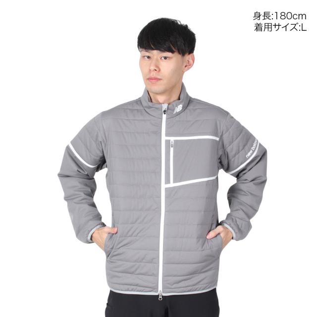 ニューバランス(new balance)ゴルフウェア アウター 撥水 パデッド フルジップ ブルゾン 012-4220006-…_1