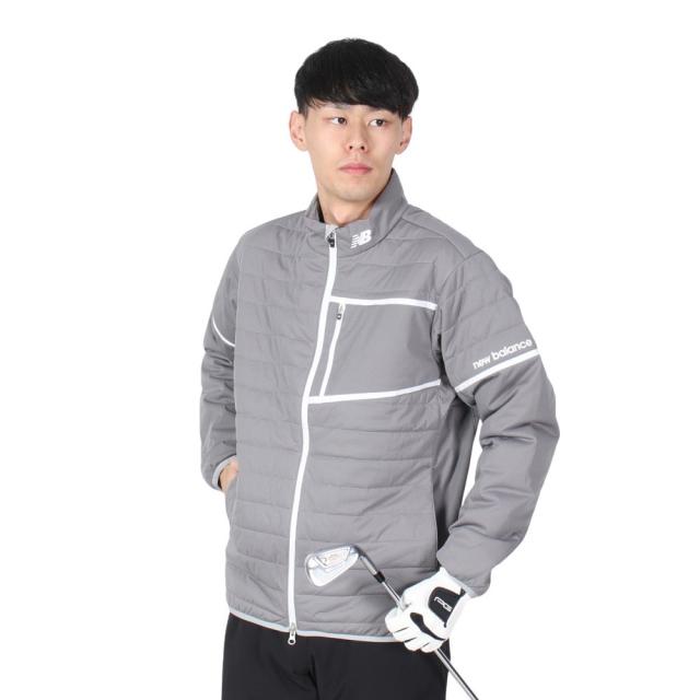 ニューバランス(new balance)ゴルフウェア アウター 撥水 パデッド フルジップ ブルゾン 012-4220006-…