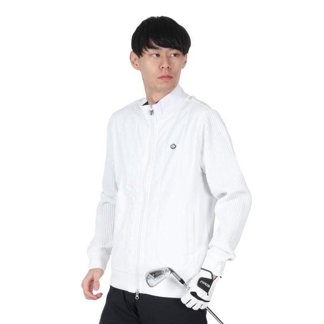 フィドラ(FIDRA)ゴルフウェア アウター ハイブリッドブルゾン FD5STY14 WHT(Men’s)