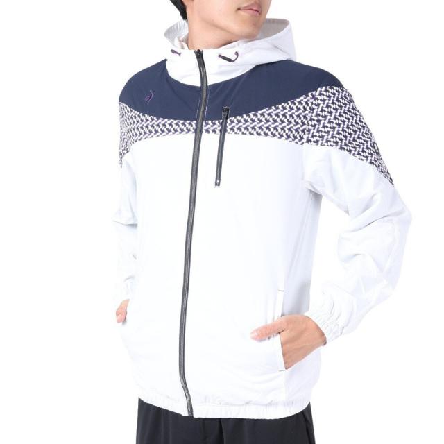 ルコックスポルティフ(lecoqsportif)ゴルフウェア アウター 防風 ストレッチフォーサー フード付き起毛裏地ブルゾン…