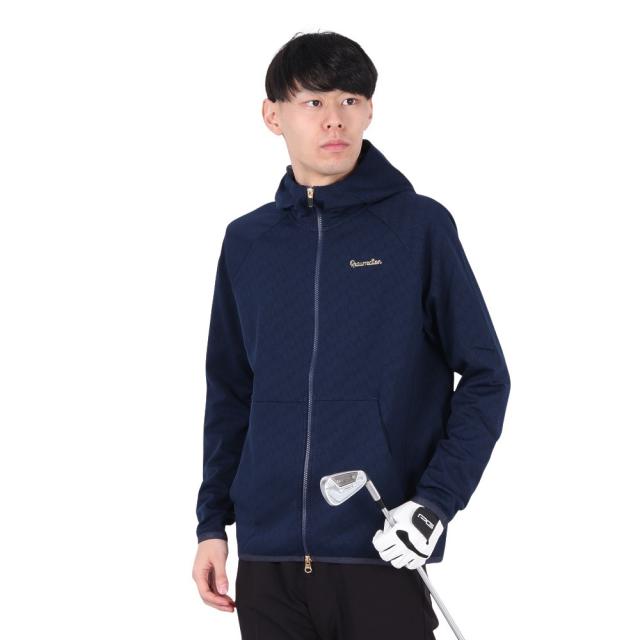 レザレクション(Resurrection)ゴルフウェア アウター GMジャガード ジップアップ 長袖パーカー BD34HD14…
