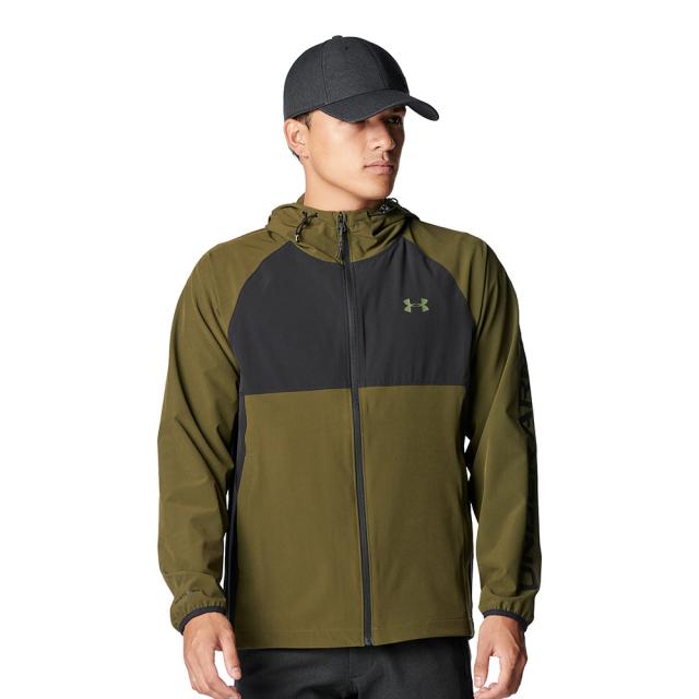 アンダーアーマー(UNDER ARMOUR)ゴルフウェア アウター DRIVE WIND フード付き フルジップジャケット 6…