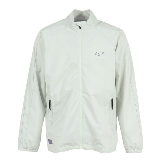 プーマ(PUMA)ゴルフウェア アウター  防風 撥水 シャドウキャット ウインド ジャケット 635757-03(Men’s)