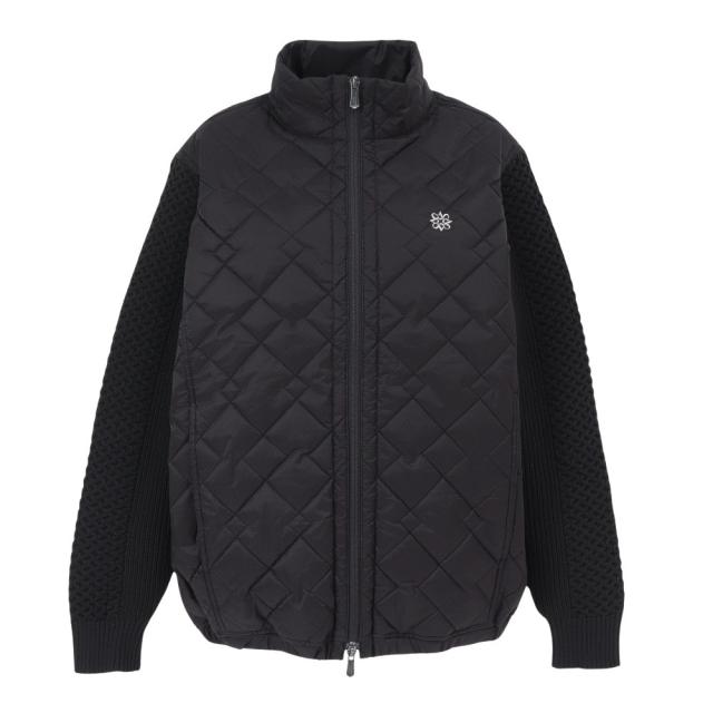 セントアンドリュース(ST.ANDREWS)ゴルフウェア アウター 防風 ドットストレッチキルト 中綿ブルゾン 042-522…