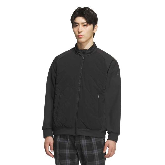 アディダス(adidas)ゴルフウェア C．R 保温キルトコンビ フルジップジャケット JVU97-JM2946 BLK(Me…