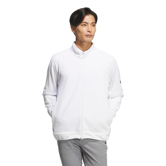 アディダス(adidas)ゴルフウェア アウター 保温 C．R ファブリックミックス フルジップジャケット TM204-KD8…