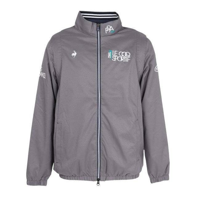 ルコックスポルティフ(lecoqsportif)ゴルフウェア アウター 保温 袖取り外し可能 ヒートナビ2WAYブルゾン LG…