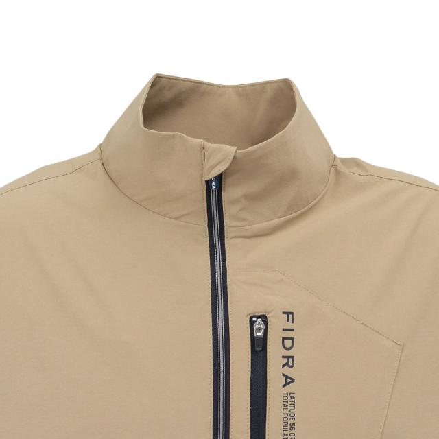 フィドラ(FIDRA)ゴルフウェア アウター 裏メッシュ ブルゾン FD5STY01 BEG(Men’s)_4