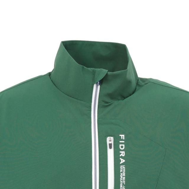 フィドラ(FIDRA)ゴルフウェア アウター 裏メッシュブルゾン FD5STY01 GRN(Men’s)_4