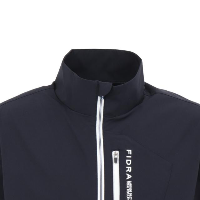 フィドラ(FIDRA)ゴルフウェア アウター 裏メッシュブルゾン FD5STY01 NVY(Men’s)_4