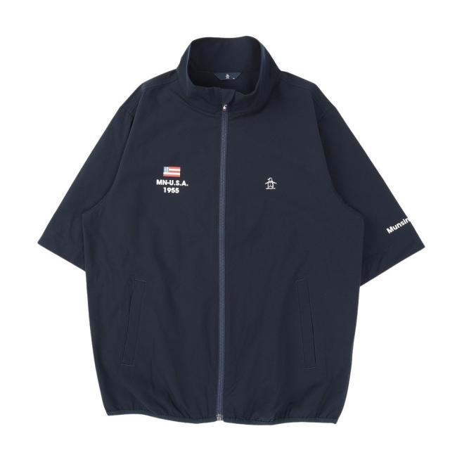 マンシング(MUNSING)ゴルフウェア はっ水ストレッチディタッチャブル