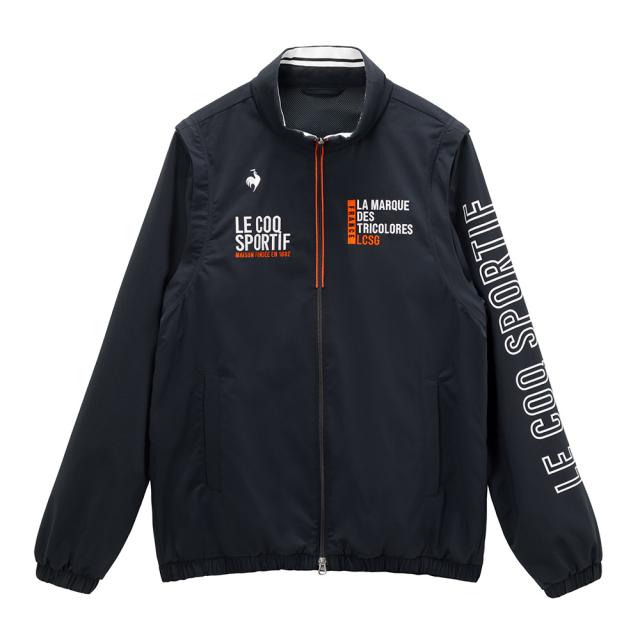 ルコックスポルティフ(lecoqsportif)ゴルフウェア 防風 ベンチレーション2WAY ブルゾン LG6SWB00M N…
