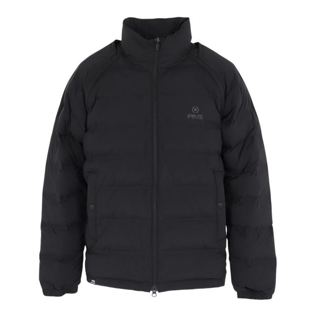 ピン(PING)ゴルフウェア アウター 全方向ストレッチ ボーダー 2WAY 中綿ブルゾン 621-5220003-010(M…