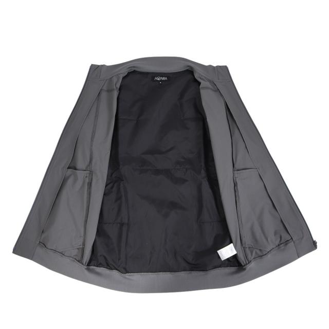 本間ゴルフ(HONMA)ゴルフウェア 防風 保温 アウター PADDING フルジップジャケット GY(Men’s)_9