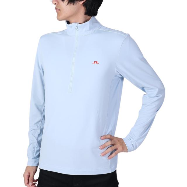 J.LINDEBERG(J.LINDEBERG)ゴルフウェア アウター 吸水速乾 ハーフジップミッドレイヤー 071-3991…