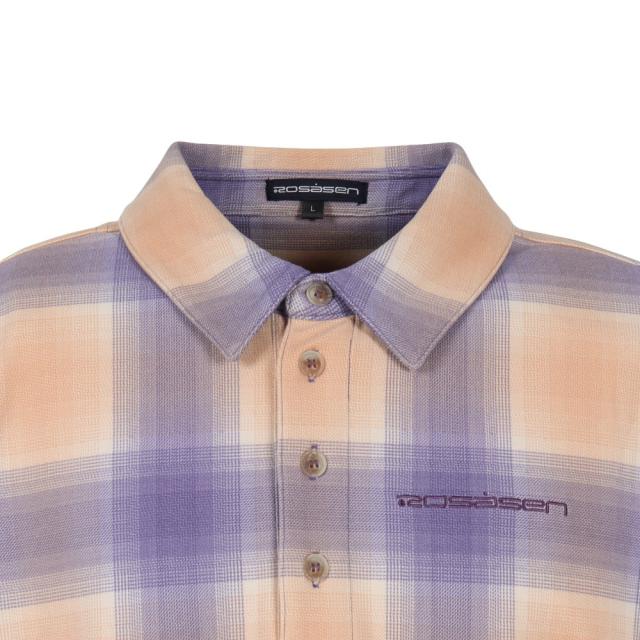 ROSASEN(ROSASEN)ゴルフウェア マイクロフリース 長袖シャツ 044-32011-083-24AW(Men’s)_4