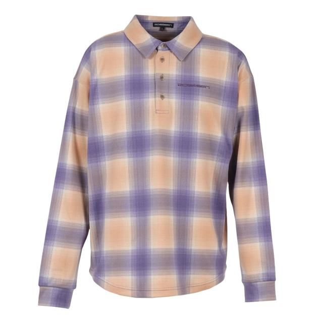 ROSASEN(ROSASEN)ゴルフウェア マイクロフリース 長袖シャツ 044-32011-083-24AW(Men’s)