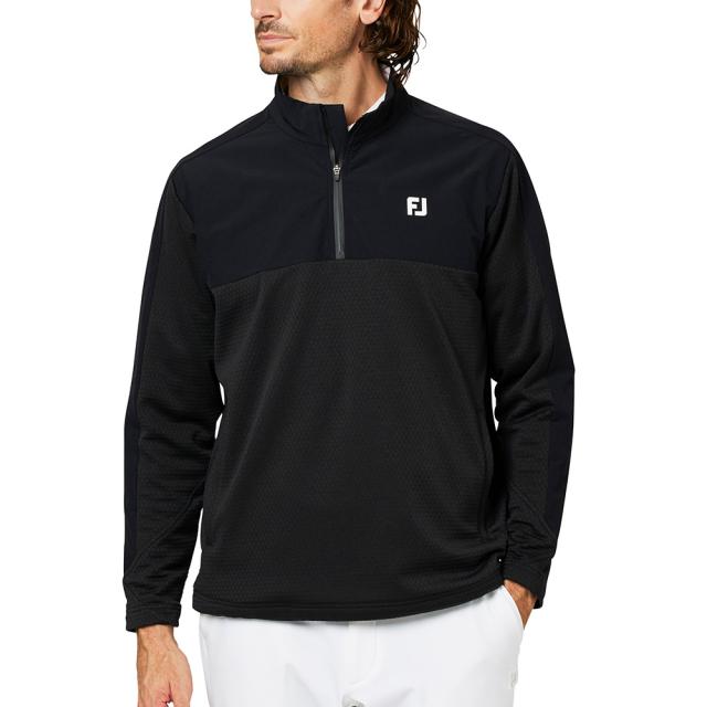 フットジョイ(FOOT JOY)ゴルフウェア アウター ハイブリッド3D ハーフジップジャケット FJ-F25-O02 386…