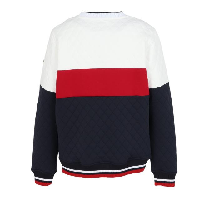 クランク(CLUNK)ゴルフウェア 長袖 キルティングJQプルオーバー CL5STY52 NVY(Men’s)_2