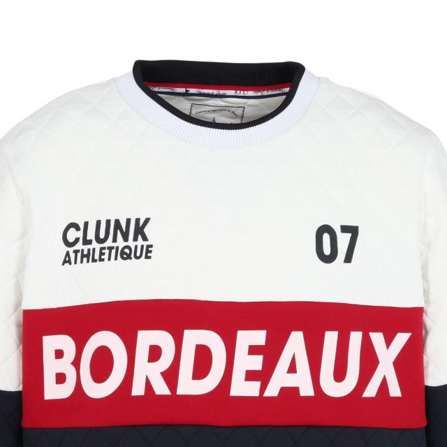 クランク(CLUNK)ゴルフウェア 長袖 キルティングJQプルオーバー CL5STY52 NVY(Men’s)_4