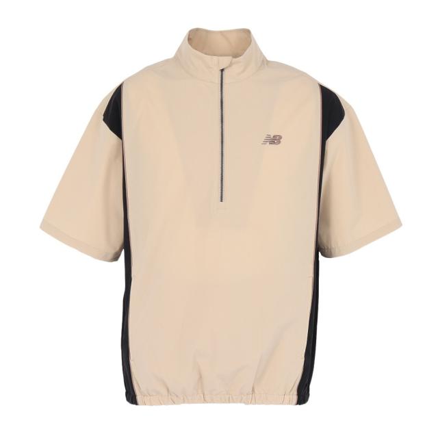 ニューバランス(new balance)ゴルフウェア アウター 撥水 半袖 スタンドジップ ブルゾン 012-5221002-…
