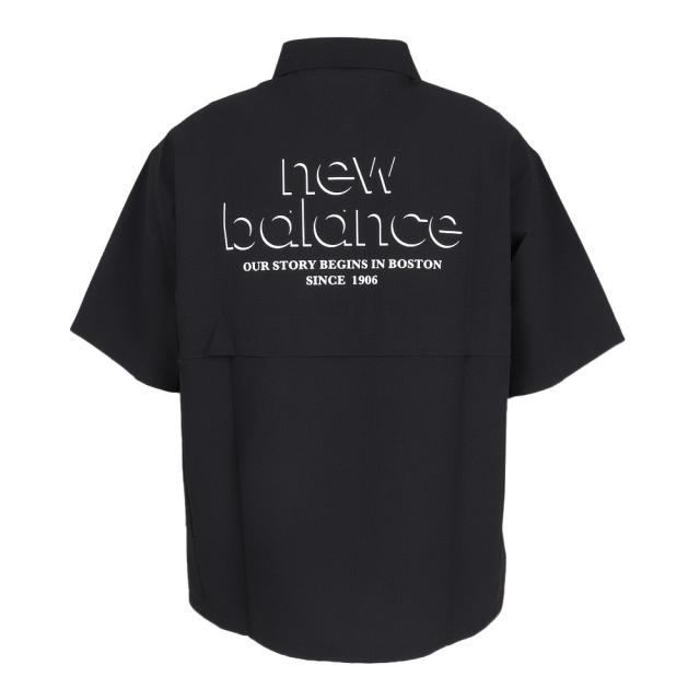 ニューバランス(new balance)ゴルフウェア 半袖 ハーフジップ シャツ OUTER 012-6121001-010(…_2