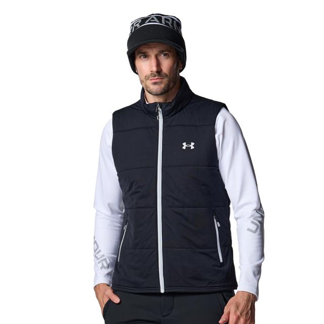 アンダーアーマー(UNDER ARMOUR)ゴルフウェア アウター DRIVE PRO INSULATED フルジップ 中綿ベ…
