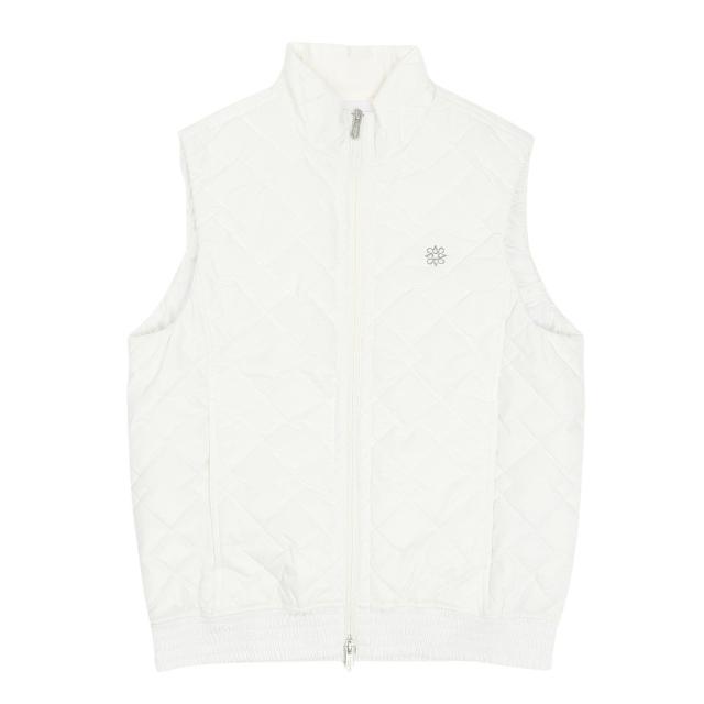 セントアンドリュース(ST.ANDREWS)ゴルフウェア アウター 防風 ドットストレッチキルト 中綿ベスト 042-5258…