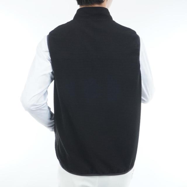 アドミラル ゴルフ(Admiral GOLF)ゴルフウェア リバーシブル ボアベスト ADMA578-BLK(Men’s)_3