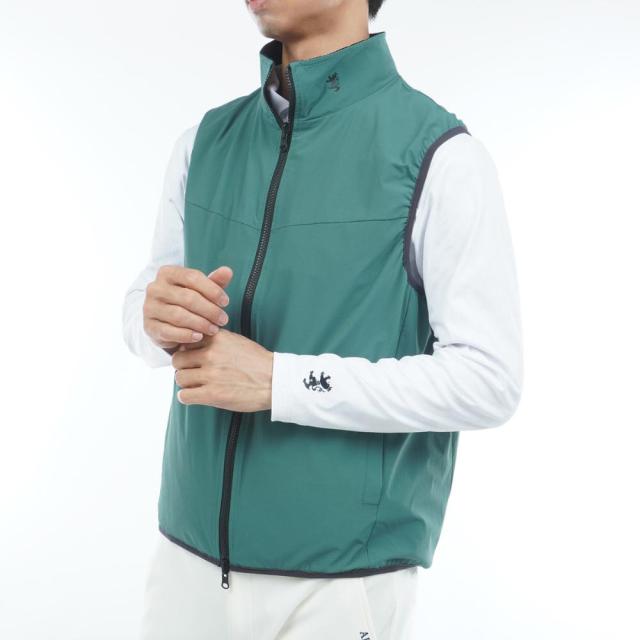 アドミラル ゴルフ(Admiral GOLF)ゴルフウェア リバーシブル ボアベスト ADMA578-BLK(Men’s)_5
