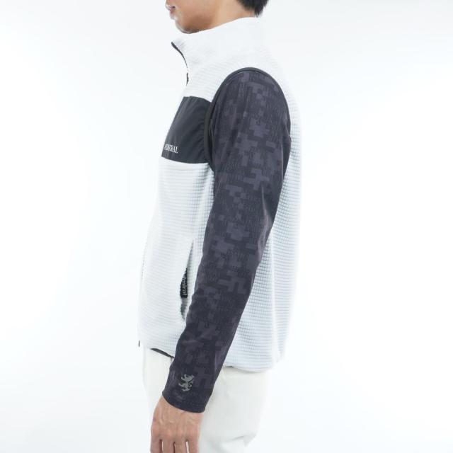 アドミラル ゴルフ(Admiral GOLF)ゴルフウェア リバーシブル ボアベスト ADMA578-WHT(Men’s)_3