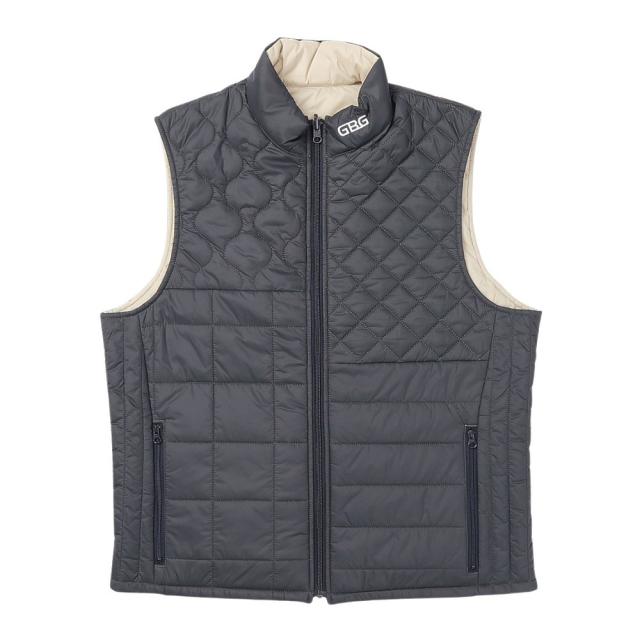 GB GOLF(ゴールデンベア ゴルフ)ゴルフウェア アウター SWITCH 中綿ベスト 311QD102-C48(Men’s)