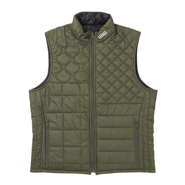 GB GOLF(ゴールデンベア ゴルフ)ゴルフウェア アウター SWITCH中綿ベスト 311QD102-C87(Men’s)