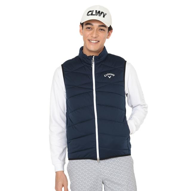 キャロウェイ(CALLAWAY)ゴルフウェア スターストレッチフルジップ中綿ベスト C25216103-1120(Men’s)