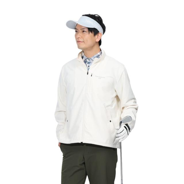 トランスコンチネンツ(TRANS CONTINENTS)ゴルフウェア アウター 撥水 裏メッシュ 起毛 フルジップアウター X…