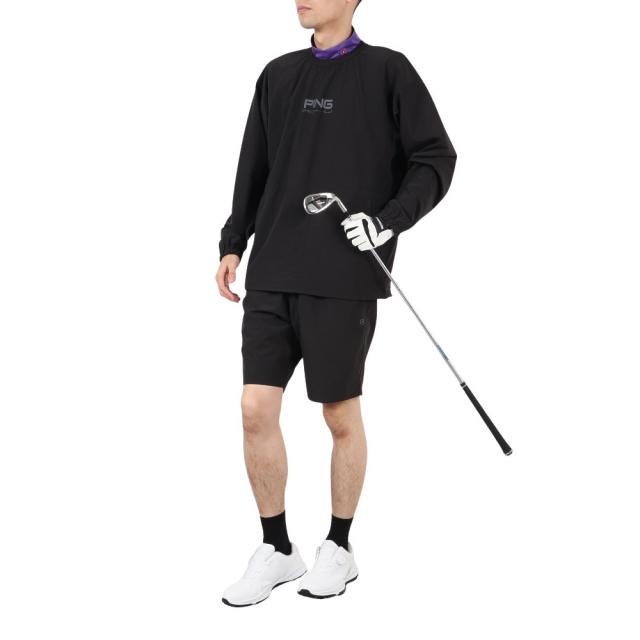 ピン(PING)ゴルフウェア スニードジャック×ショートパンツ 上下セット 621-5220802-010(Men’s)
