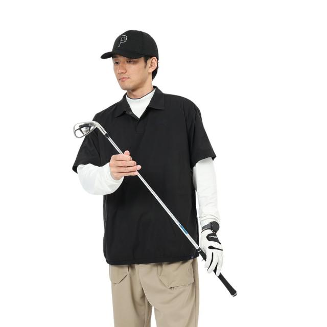 プーマ(PUMA)ゴルフウェア アウター PISTE 半袖シャツ 694437-01(Men’s)