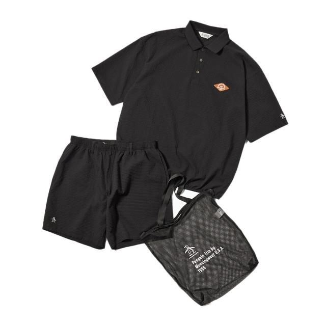 マンシングウエア(MUNSINGWEAR)ゴルフウェア ショートスリーブ ユーティリティ3ピースセットアップ MU6SJK03…