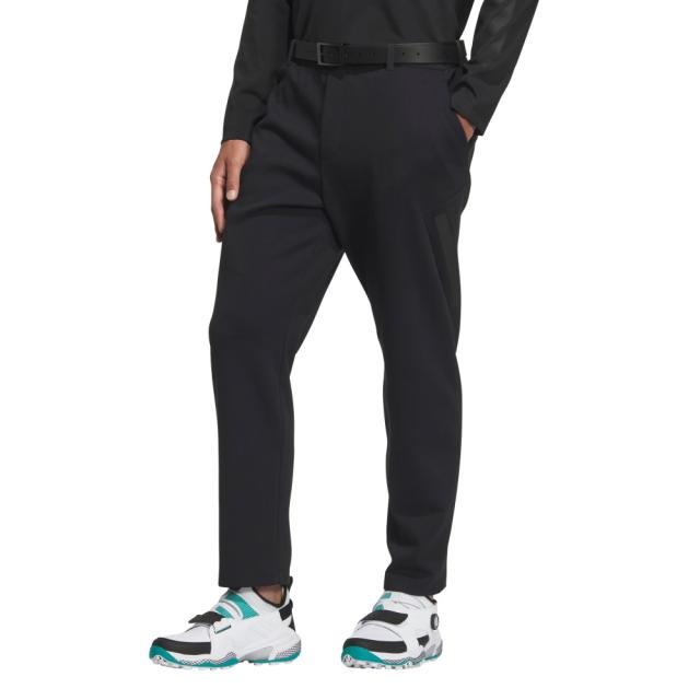 アディダス(adidas)ゴルフウェア ストレッチ ダブルニット ロングパンツ JUW84-JM9603 BLK(Men’s)
