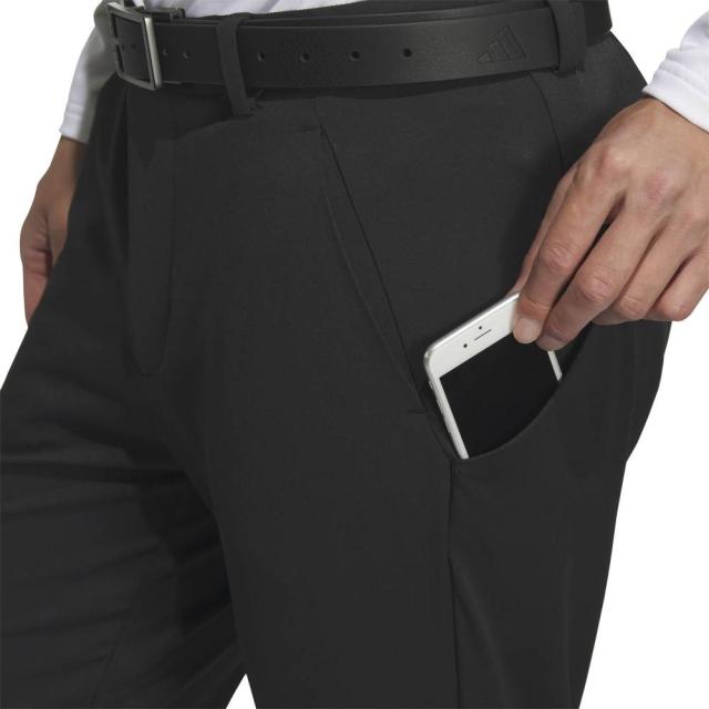 アディダス(adidas)ゴルフウェア レギュラーフィット ストレッチ ロングパンツ JUX03-JM9550 BLK(Men… ポイント5％！ 1/13 21:00〜22:59限定】アディダス(adidas)ゴルフ