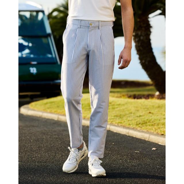 ROSASEN(ROSASEN)ゴルフウェア シアサッカー ロングパンツ 044-75312-26SS-091(Men’s)_2