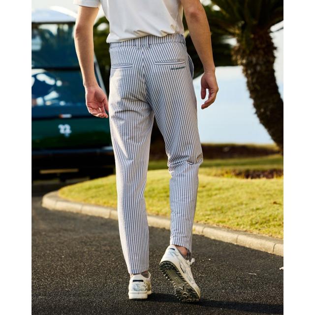 ROSASEN(ROSASEN)ゴルフウェア シアサッカー ロングパンツ 044-75312-26SS-091(Men’s)_3