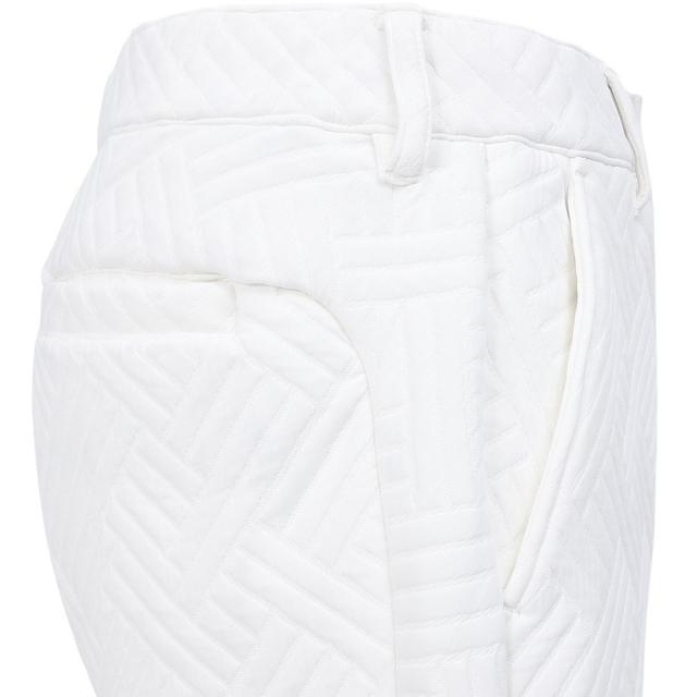 クランク(CLUNK)ゴルフウェア キルトJQパンツ CL5STD56 WHT(Men's)の