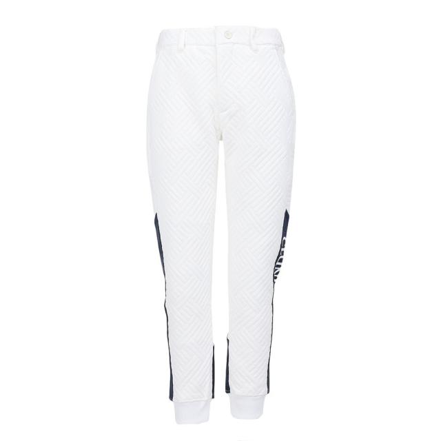 クランク(CLUNK)ゴルフウェア キルトJQパンツ CL5STD56 WHT(Men's)の