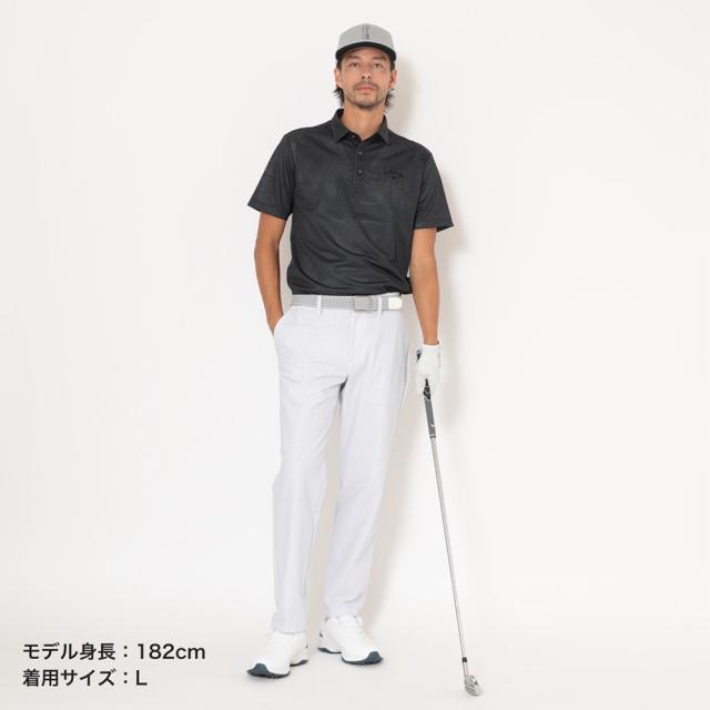 【ポイント5％！5/3 21:00〜22:59限定】キャロウェイ(CALLAWAY)ゴルフウェア マイナス3℃ かざあなメッシュシャンブレー柄パンツ C26126109-1020…_3